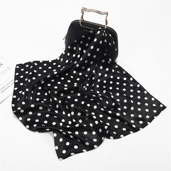 scarves 2021 60x60cm polka dot neck tie scarf women cute decoration small square hair head wrap satin bag scarfs for ladies, Blue;gray
scarves 2021 60x60cm polka dot neck tie scarf women cute decoration small square hair head wrap satin bag scarfs for ladies, Blue;gray