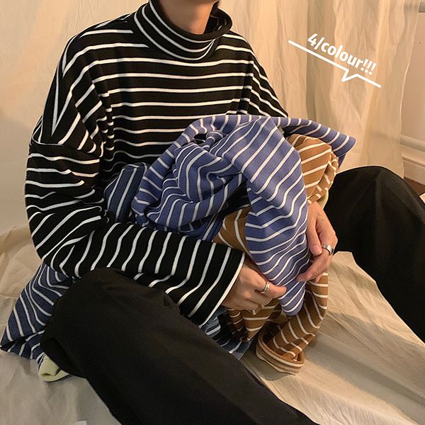 2021 new men's thickening veet stripe printing pullover male loose keep warm coats high collar hoodies cotton casual sweatshirts 7n2a, Black
2021 new men's thickening veet stripe printing pullover male loose keep warm coats high collar hoodies cotton casual sweatshirts 7n2a, Black