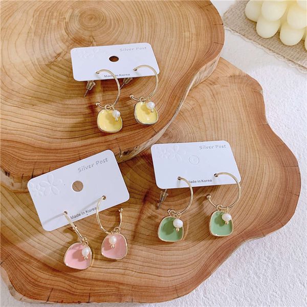 hbp 2021 niche delicate simple oil dripping cool wind small fresh fashion french earrings girl, Silver
hbp 2021 niche delicate simple oil dripping cool wind small fresh fashion french earrings girl, Silver