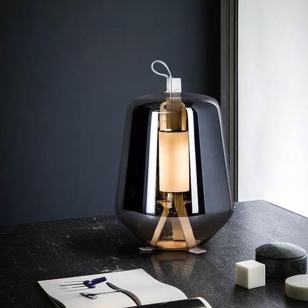 table lamps nordic creative led light smoky gray glass reading study room desk lamp bedroom bedside coffee shop bar decoration fixture
table lamps nordic creative led light smoky gray glass reading study room desk lamp bedroom bedside coffee shop bar decoration fixture