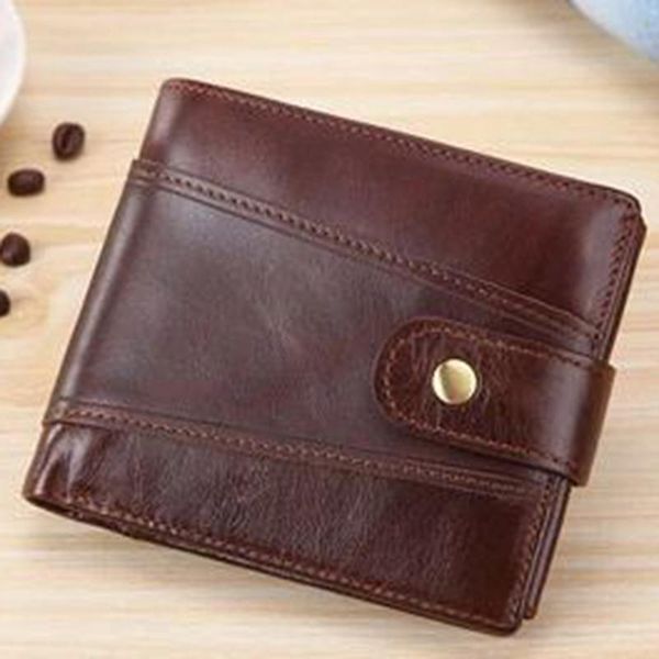 wallets classic wallet men trifold first layer cowhide short for male purse zipper card holder coin men's, Red;black
wallets classic wallet men trifold first layer cowhide short for male purse zipper card holder coin men's, Red;black