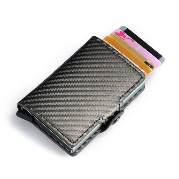 bycobecy fashion carbon fiber credit card holder wallet rfid men business hasp wallet new male coin purse id holder wit qyltue
bycobecy fashion carbon fiber credit card holder wallet rfid men business hasp wallet new male coin purse id holder wit qyltue