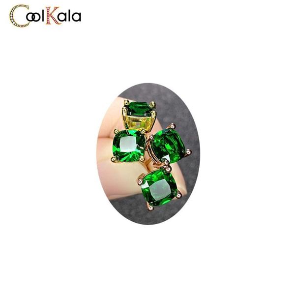 stud coolkala product tourmaline celebrity wind crystal simple green four claw earrings female, Golden;silver
stud coolkala product tourmaline celebrity wind crystal simple green four claw earrings female, Golden;silver