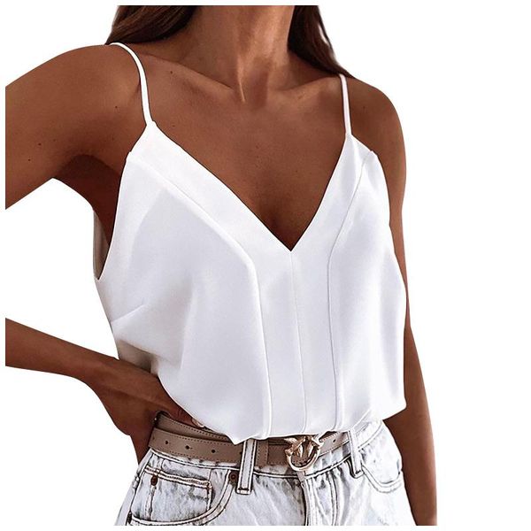 women's tanks & camis women summer hollow out design deep v neck tank zaraing sling sleeveless backless solid slim pullovers, White
women's tanks & camis women summer hollow out design deep v neck tank zaraing sling sleeveless backless solid slim pullovers, White