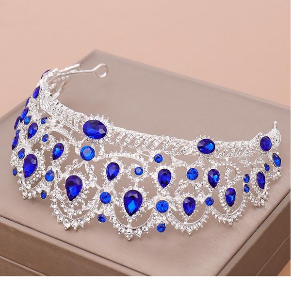 ailibride crown queen tiara wedding hair accessories blue crystal rhinestone tiaras and crowns for bridal wedding hair jllndi, Silver
ailibride crown queen tiara wedding hair accessories blue crystal rhinestone tiaras and crowns for bridal wedding hair jllndi, Silver