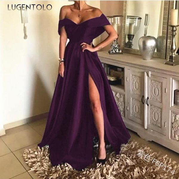 casual dresses lugentolo party women dress dinner high fork solid slim-fit big swing plus size 5xl female elegant maxi, Black;gray
casual dresses lugentolo party women dress dinner high fork solid slim-fit big swing plus size 5xl female elegant maxi, Black;gray