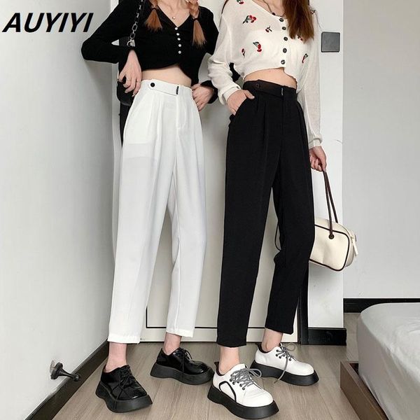 women's pants & capris auyiyi 2021 fashionable and comfortable harem summer thin loose white casual nine-point carrot, Black;white
women's pants & capris auyiyi 2021 fashionable and comfortable harem summer thin loose white casual nine-point carrot, Black;white