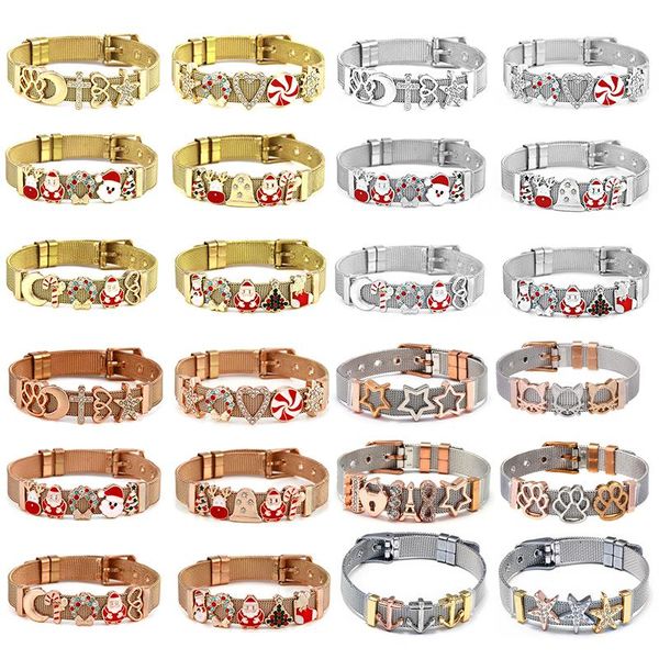 charm bracelets exquisite stainless steel jewelry fine bangles 36 men and women titanium bracelet size adjustable buckle christmas gifts, Golden;silver
charm bracelets exquisite stainless steel jewelry fine bangles 36 men and women titanium bracelet size adjustable buckle christmas gifts, Golden;silver