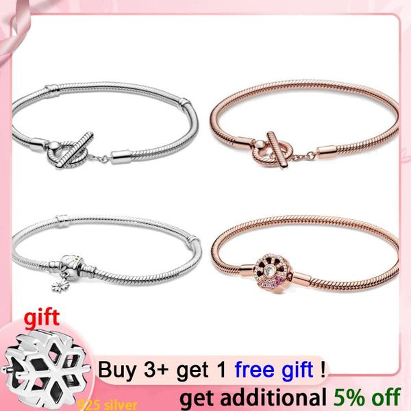 charm bracelets recommend rose gold silver color t-bar snake chain bracelet for women authentic jewelry making gift, Golden;silver
charm bracelets recommend rose gold silver color t-bar snake chain bracelet for women authentic jewelry making gift, Golden;silver