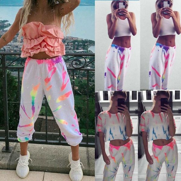women's pants & capris womens trousers reflective joggers casual baggy leggings harem long, Black;white
women's pants & capris womens trousers reflective joggers casual baggy leggings harem long, Black;white