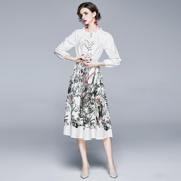 casual dresses 2021 spring autumn women long sleeve dress retro chinese style ink flowers print elegant slim, Black;gray
casual dresses 2021 spring autumn women long sleeve dress retro chinese style ink flowers print elegant slim, Black;gray