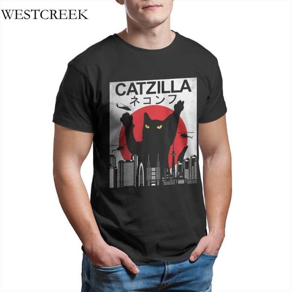 men's t-shirts westcreek wholesale catzilla japanese cat oversized us size men punk mens clothes 180866, White;black 
men's t-shirts westcreek wholesale catzilla japanese cat oversized us size men punk mens clothes 180866, White;black