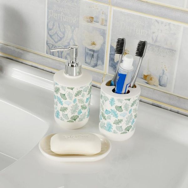 bath accessory set of 3 plastic printing bathroom accessories soap dispenser toothbrush holder dish
bath accessory set of 3 plastic printing bathroom accessories soap dispenser toothbrush holder dish