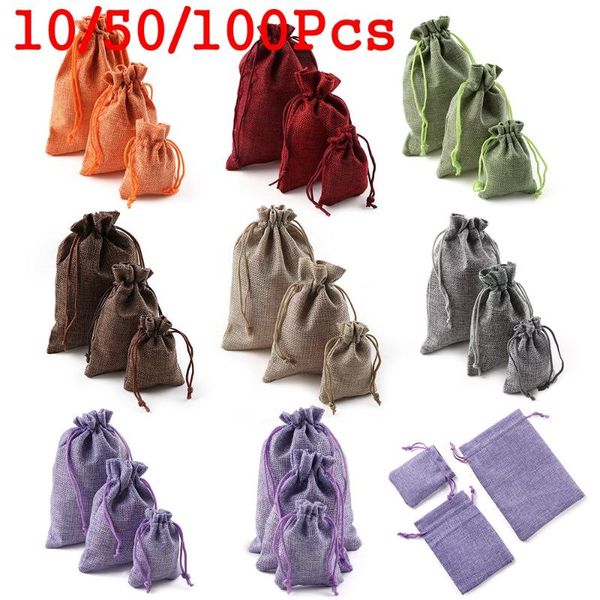 gift wrap 10/50/100pcs hessian burlap jute drawstring bags pouch home wedding favor candy organizer jewelry bag 3 sizes 7 colors
gift wrap 10/50/100pcs hessian burlap jute drawstring bags pouch home wedding favor candy organizer jewelry bag 3 sizes 7 colors