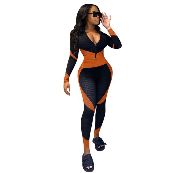 womens set skinny long sleeve zipper up jogger pants suit tracksuit v-neck two piece matching set, Gray
womens set skinny long sleeve zipper up jogger pants suit tracksuit v-neck two piece matching set, Gray