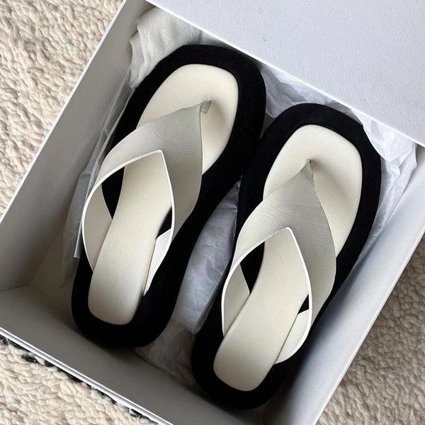 slippers summer thick bottom women platform sandals casual vacation beach shoes real leather flip flops outdoor, Black
slippers summer thick bottom women platform sandals casual vacation beach shoes real leather flip flops outdoor, Black