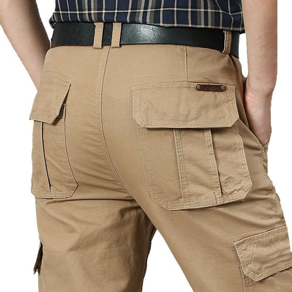 2021 new cargo pants men style straight trousers mens casual cotton multi-pocket pants men work long trouers plus size, Black
2021 new cargo pants men style straight trousers mens casual cotton multi-pocket pants men work long trouers plus size, Black