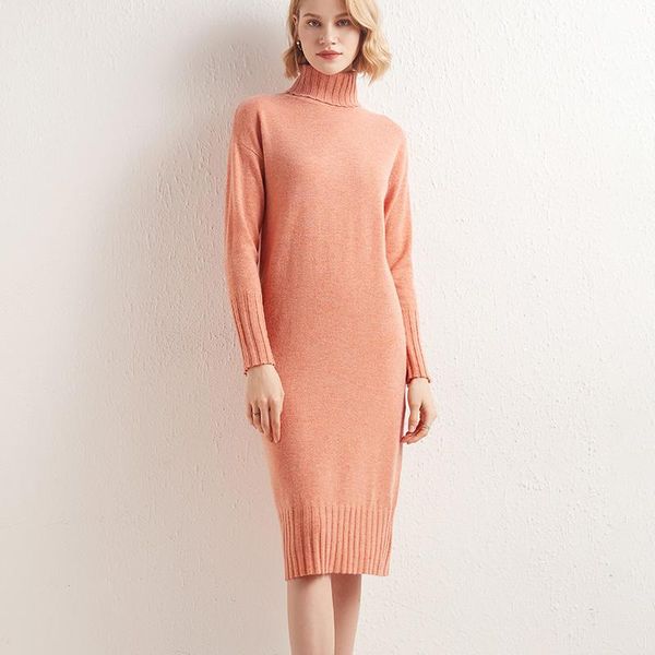 casual dresses zocept 2021 fashion cashmere brand turtleneck dress autumn winter women's 100%wool knitted solid loose chic pullover, Black;gray
casual dresses zocept 2021 fashion cashmere brand turtleneck dress autumn winter women's 100%wool knitted solid loose chic pullover, Black;gray