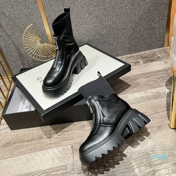 designer large size martin boots, are using british style round head pu big sole thick heel autumn and winter 1611, Black
designer large size martin boots, are using british style round head pu big sole thick heel autumn and winter 1611, Black