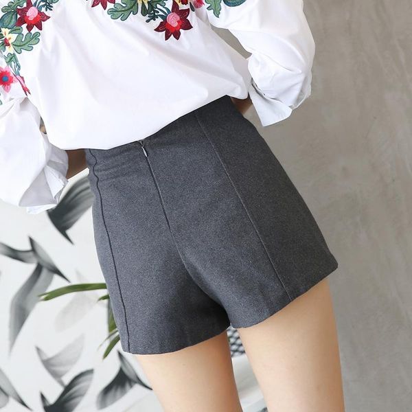 women's shorts women a-shaped high-waist casual slim trendy autumn solid elegant short ladies all-match zipper, White;black
women's shorts women a-shaped high-waist casual slim trendy autumn solid elegant short ladies all-match zipper, White;black