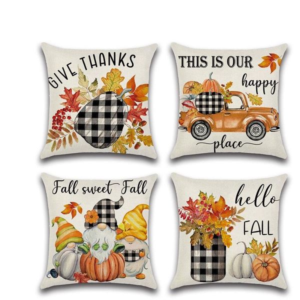 cushion/decorative pillow plaid pumpkin dwarf cushion cover kussenhoes square happy fall throw pillowcase sofa home thanksgiving decor acces
cushion/decorative pillow plaid pumpkin dwarf cushion cover kussenhoes square happy fall throw pillowcase sofa home thanksgiving decor acces