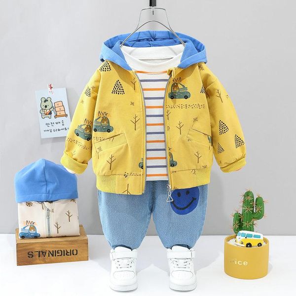 clothing sets spring children wear baby boy cotton cartoon printing coats t-shirt pants 3pcs/set infant outfit kids fashion toddler tracksui, White
clothing sets spring children wear baby boy cotton cartoon printing coats t-shirt pants 3pcs/set infant outfit kids fashion toddler tracksui, White