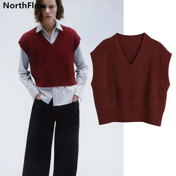 women's vests northflow vest sweaters winter women solid v-neck regular pull femme, Black;white
women's vests northflow vest sweaters winter women solid v-neck regular pull femme, Black;white