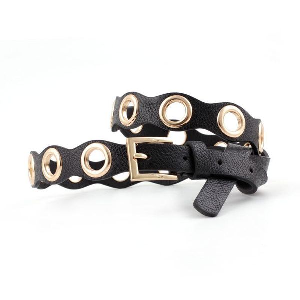 belts 2021 women hip hop belt gold pin buckle pu leather female casual fashion hollow o-ring punk for dress jeans, Black;brown
belts 2021 women hip hop belt gold pin buckle pu leather female casual fashion hollow o-ring punk for dress jeans, Black;brown