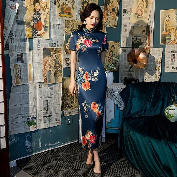 women's chinese style floral print qipao long tight cheongsam traditional plus size s l xl xxl xxxl 4xl mujer vestido, Red
women's chinese style floral print qipao long tight cheongsam traditional plus size s l xl xxl xxxl 4xl mujer vestido, Red