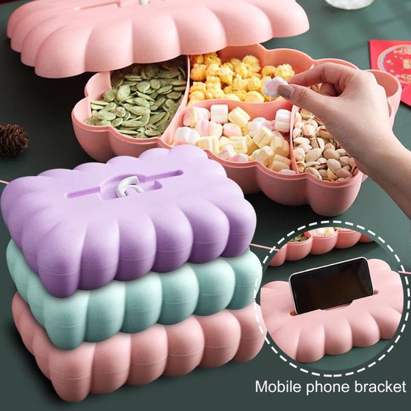 dishes & plates candy box with lid dried fruit plate snack tray mobile phone holder nuts seeds dry fruits bowl breakfast
dishes & plates candy box with lid dried fruit plate snack tray mobile phone holder nuts seeds dry fruits bowl breakfast
