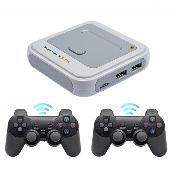 portable game players wireless super console x pro wifi 4k hd retro mini tv video player for psp/n64/dc/ps1 handheld
portable game players wireless super console x pro wifi 4k hd retro mini tv video player for psp/n64/dc/ps1 handheld