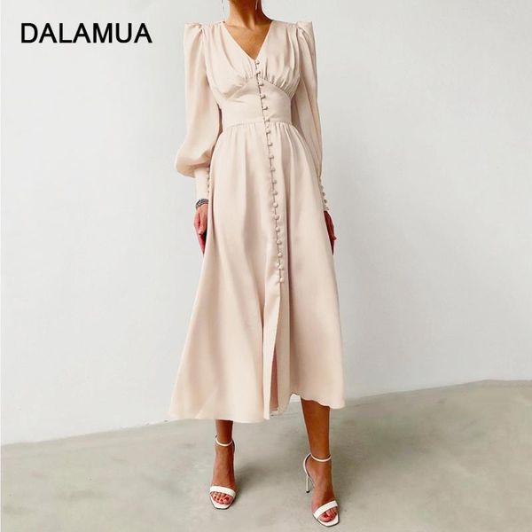 casual dresses women midi dress silk satin 2021 autumn long sleeve v-neck high waist solid fashion office lady elegant female robe, Black;gray
casual dresses women midi dress silk satin 2021 autumn long sleeve v-neck high waist solid fashion office lady elegant female robe, Black;gray
