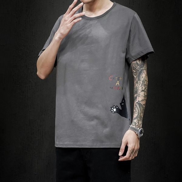 new 2021 funny mens summer tshirts men's cotton fashion t-shirt cat 5xl casual t shirt for man male oversized tee shirts streetwear 9cf, White;black
new 2021 funny mens summer tshirts men's cotton fashion t-shirt cat 5xl casual t shirt for man male oversized tee shirts streetwear 9cf, White;black