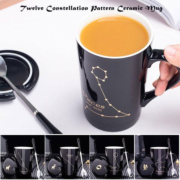 mugs contellation ceramic mug with lid spoon coffee cup 12 astrological signs black unique gift home accessories
mugs contellation ceramic mug with lid spoon coffee cup 12 astrological signs black unique gift home accessories