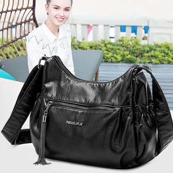 evening bags summer and autumn fashion crossbody bag mother messenger large capacity soft leather tassel female handbag
evening bags summer and autumn fashion crossbody bag mother messenger large capacity soft leather tassel female handbag