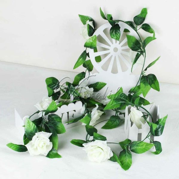 2.2m 10pcs artificial flowers silk flower rose ivy vine hanging planter for wedding party garland plants home decor 9 colors
2.2m 10pcs artificial flowers silk flower rose ivy vine hanging planter for wedding party garland plants home decor 9 colors