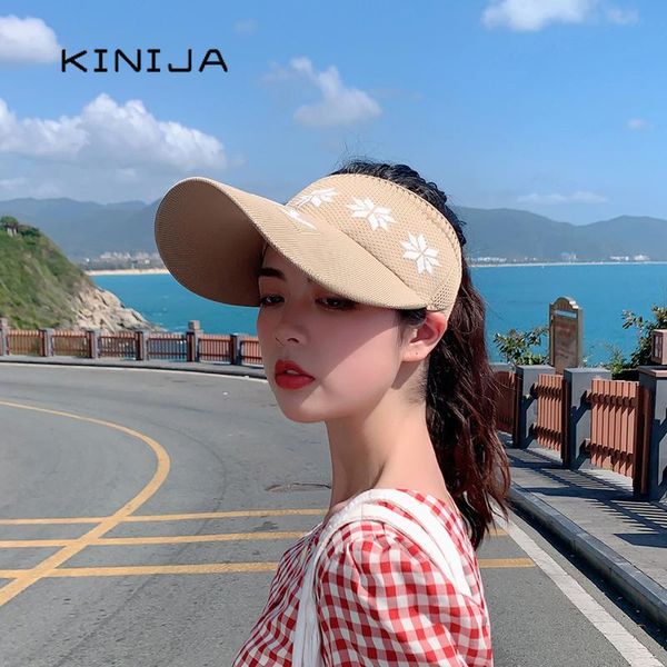 wide brim hats summer women knitted baseball cap outdoor sport large sunshade empty sun peaked caps beach fishing uv protection hat, Blue;gray
wide brim hats summer women knitted baseball cap outdoor sport large sunshade empty sun peaked caps beach fishing uv protection hat, Blue;gray