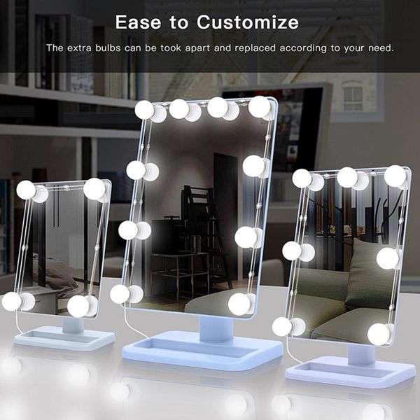 wall lamp usb led 12v makeup light 6 10 14 bulbs kit for dressing table stepless dimmable hollywood vanity mirror
wall lamp usb led 12v makeup light 6 10 14 bulbs kit for dressing table stepless dimmable hollywood vanity mirror