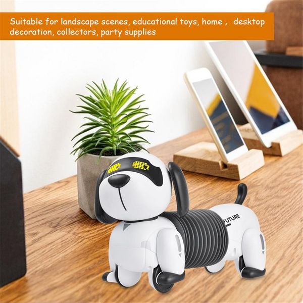 remote control smart robot dog kids toy intelligent interactive robot dog toy electronic pet kid gift
remote control smart robot dog kids toy intelligent interactive robot dog toy electronic pet kid gift