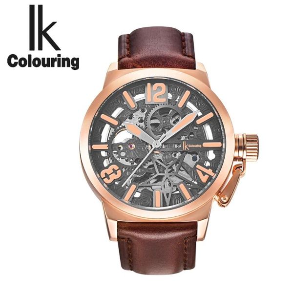 wristwatches relogio feminino ik coloring mens automatic mechanical watch skeleton silver grey dial orange numerals brown leather strap 2021, Slivery;brown
wristwatches relogio feminino ik coloring mens automatic mechanical watch skeleton silver grey dial orange numerals brown leather strap 2021, Slivery;brown
