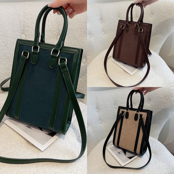 winter new fashion bag women's color contrast vertical small square simple shoulder handbags
winter new fashion bag women's color contrast vertical small square simple shoulder handbags