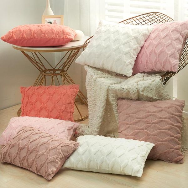 cushion/decorative pillow 3d rhombus plush cover geometric decorative throw case soft cozy bed sofa cushion fur homedecorative
cushion/decorative pillow 3d rhombus plush cover geometric decorative throw case soft cozy bed sofa cushion fur homedecorative