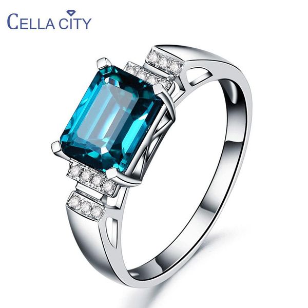 cluster rings cellacity trendy resizable silver 925 jewelry gemstones ring for women elegant rectangle indicolite accessory engagement, Golden;silver
cluster rings cellacity trendy resizable silver 925 jewelry gemstones ring for women elegant rectangle indicolite accessory engagement, Golden;silver