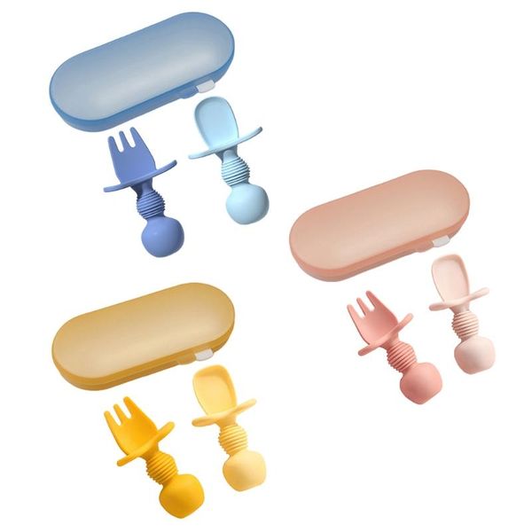 cups, dishes & utensils 2 pcs baby spoon fork set soft silicone teether toys anti-slip learning training feeding tableware bpa free
cups, dishes & utensils 2 pcs baby spoon fork set soft silicone teether toys anti-slip learning training feeding tableware bpa free