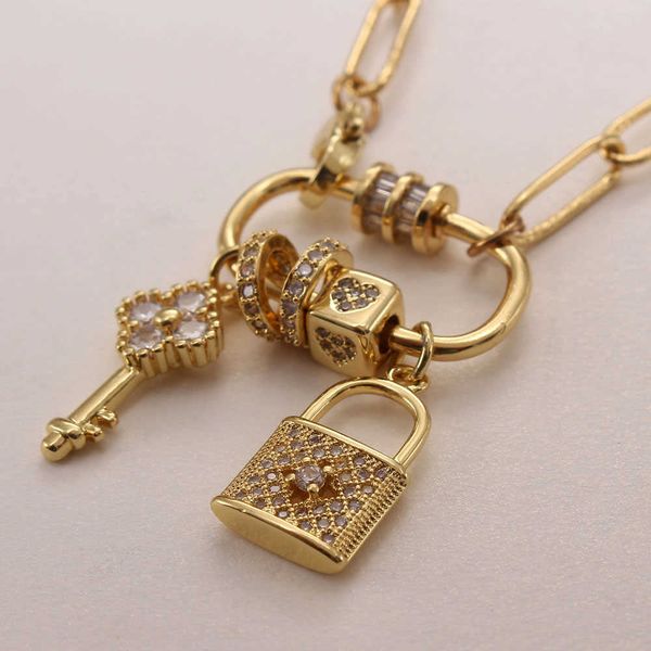 um. sun women's zircon necklace, cute design, mini key / girl lock, buckle, pendant, chain, fashion, gold, 1-piece set, Silver
um. sun women's zircon necklace, cute design, mini key / girl lock, buckle, pendant, chain, fashion, gold, 1-piece set, Silver