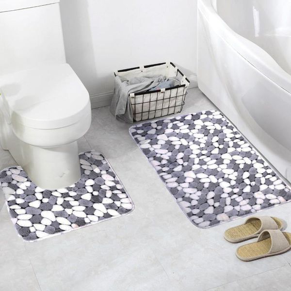 bath mats 2pcs/set stone non slip bathroom mat set flannel anti-slip kitchen carpet toliet rug washable tapete banheiro
bath mats 2pcs/set stone non slip bathroom mat set flannel anti-slip kitchen carpet toliet rug washable tapete banheiro