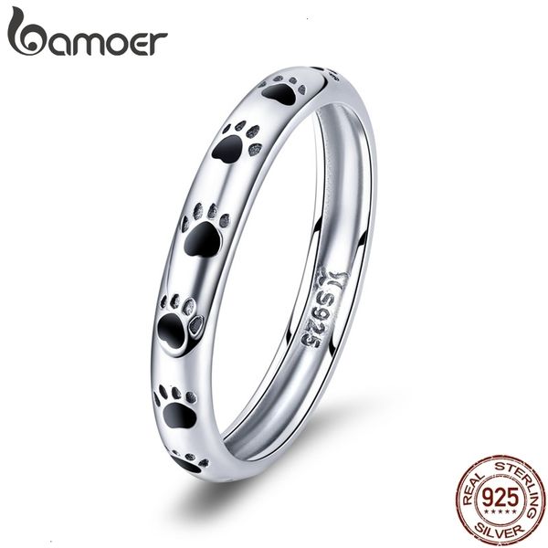bamoer 925 sterling silver stackable dog cat footprints finger rings for women wedding ring jewelry valentine's day gift scr445
bamoer 925 sterling silver stackable dog cat footprints finger rings for women wedding ring jewelry valentine's day gift scr445