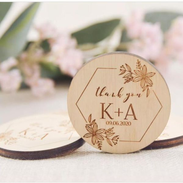 fridge magnets wooden thank you magnets, wedding favor, favors for guests, floral personalized engraved free
fridge magnets wooden thank you magnets, wedding favor, favors for guests, floral personalized engraved free