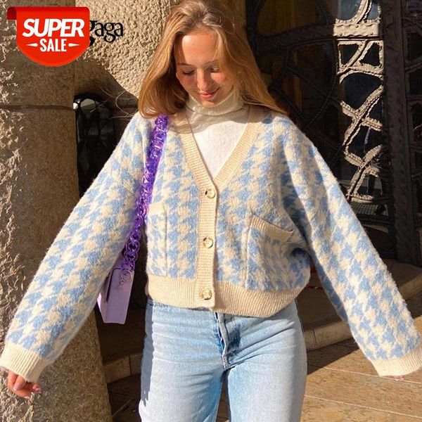 darlingaga vintage houndstooth autumn cardigan women sweaters button up 90s jacket preppy style knitted sweater cropped outwear #7p0i, White
darlingaga vintage houndstooth autumn cardigan women sweaters button up 90s jacket preppy style knitted sweater cropped outwear #7p0i, White