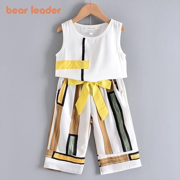girls clothing sets summer fashion sleeveless splicing design t shirt casual pants 2pcs clothes, White
girls clothing sets summer fashion sleeveless splicing design t shirt casual pants 2pcs clothes, White